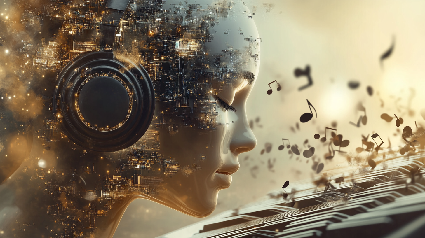 Como a Inteligência Artificial Está Transformando o Processo Criativo na Música