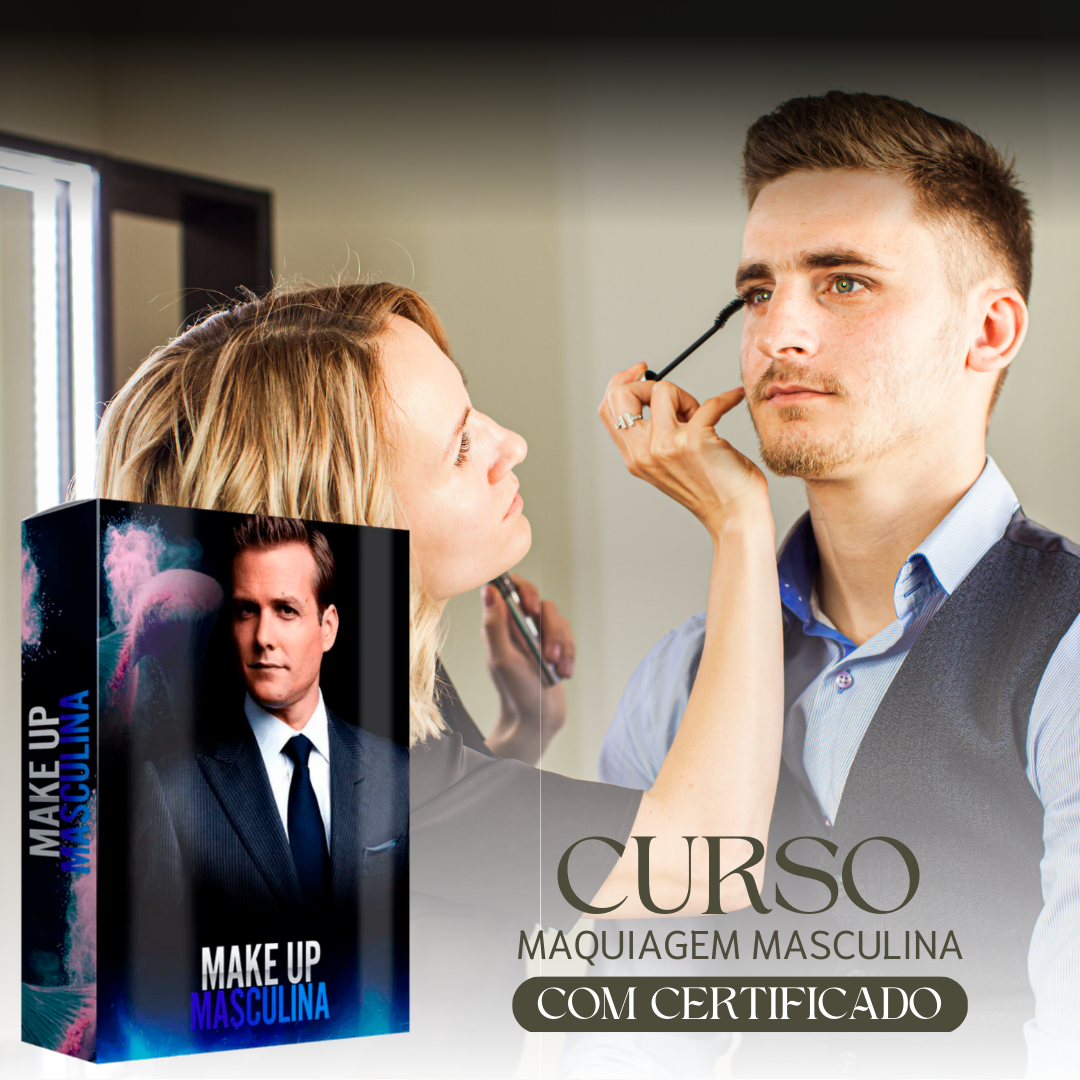 Curso de Maquiagem Masculina 