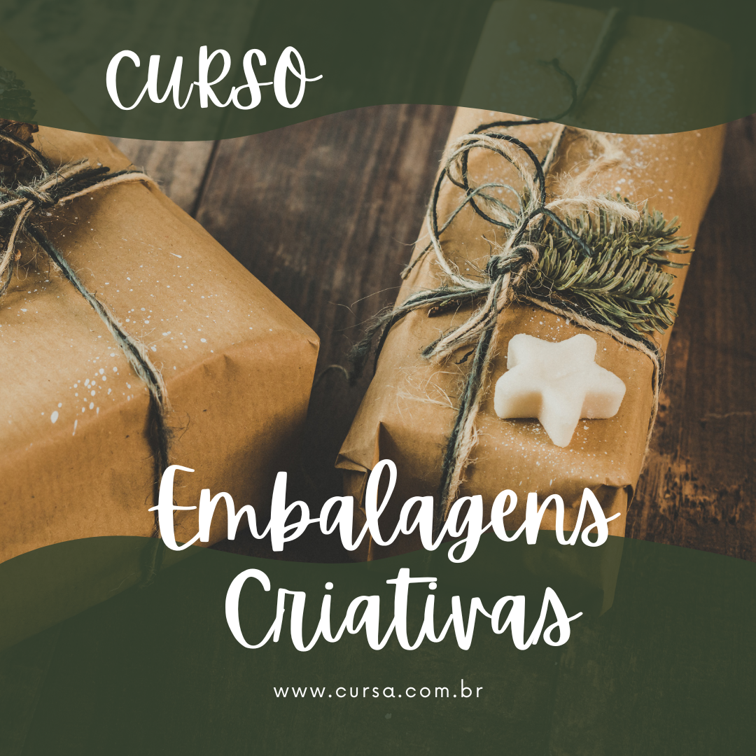 Curso de Embalagens Criativas