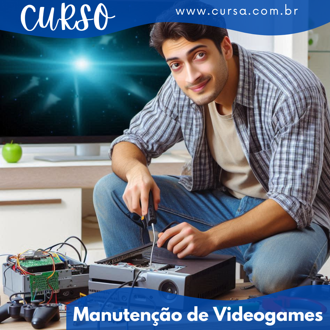 Curso de Manutenção de Videogames Gratuito