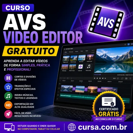 Curso de AVS Video Editor Gratuito