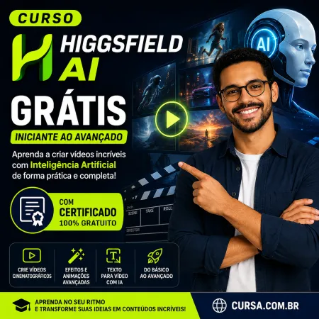 Curso de Higgsfield AI Gratuito (INICIANTE AO AVANÇADO )