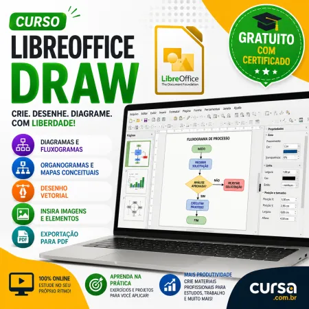 Curso LibreOffice Draw Gratuito 