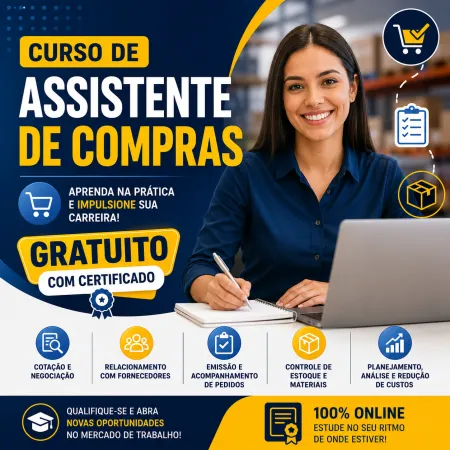 Curso de Assistente de Compras Gratuito