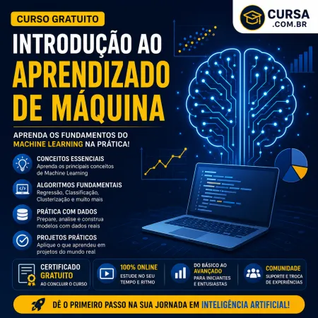 Curso de Introdução ao Aprendizado de Máquina Gratuito