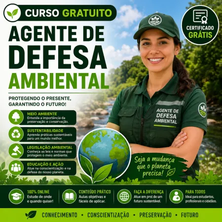 Curso de Agente de Defesa Ambiental Gratuito