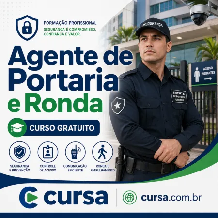 Curso Agente de Portaria e Ronda Gratuito