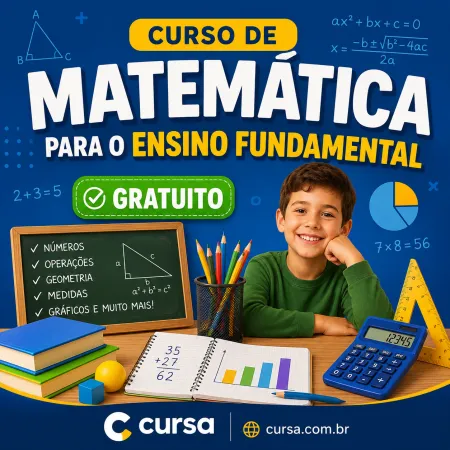 Curso de Matemática para o Ensino Fundamental Gratuito