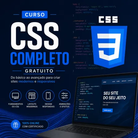 Curso de CSS Completo Gratuito