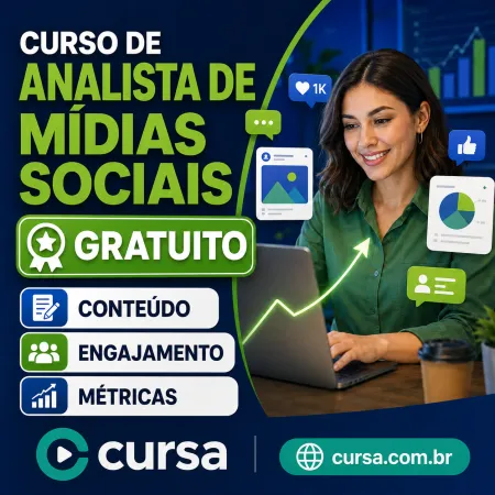 Curso de Analista de Mídias Sociais Gratuito