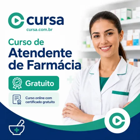 Curso de Atendente de Farmácia Grátis