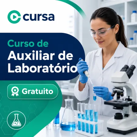 Curso de Auxiliar de Laboratório Gratuito