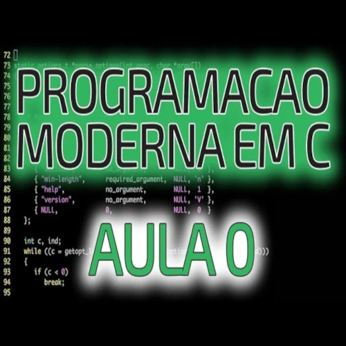 Curso Programação moderna em C