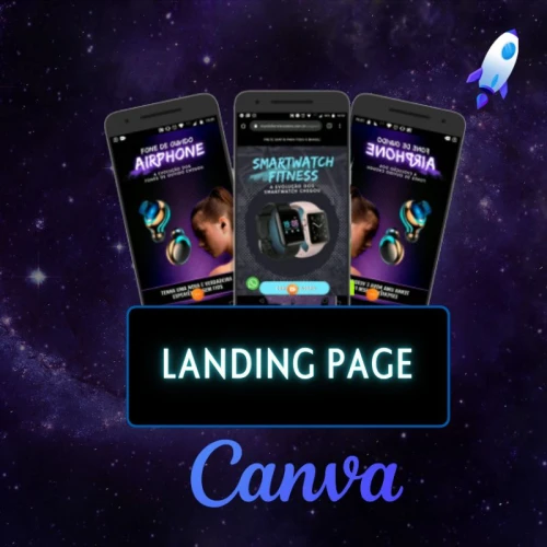 Curso de Criação Landing Pages com o Canva