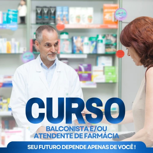 Curso de Atendente e Balconista de Farmácia