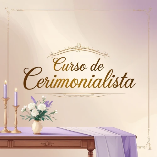 Curso de Cerimonialista com certificado