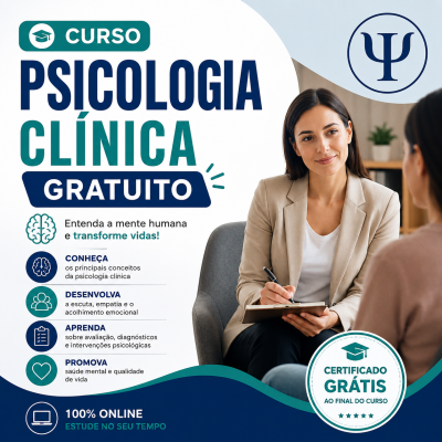 Curso de Psicologia Clínica Gratuito